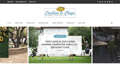 Desktop Screenshot of cookiesandclogs.com